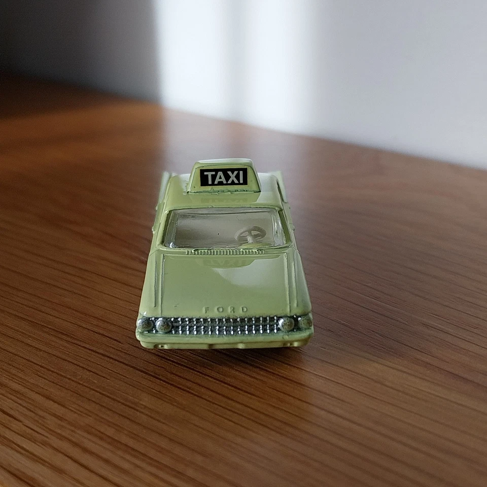 Matchbox Lesney Nº 55 Ford Fairlane Taxi Restaurado y Remodelado Ver Imágenes Foto 2 de 4