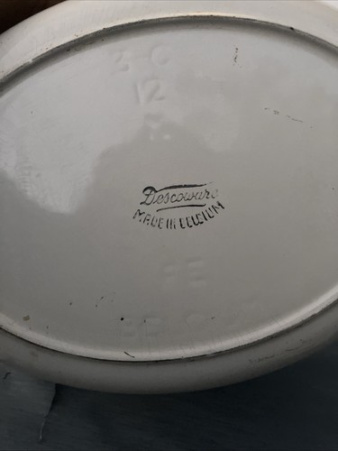 Vintage Belgien Herbstblätter Emaille Gusseisen 4 Quart - Vintage - Bild 8 von 10