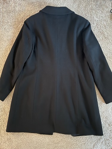 Chaquetón Cinzia Rocca Due Made In Italy mezcla lana talla 16 - Imagen 3 de 6