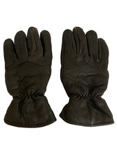 Thinsulate Men's Black Leather 40 gram Insulation Lined Gloves L