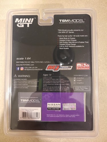 Mini GT 1:64 Nissan Skyline GT-R (R34) Tommykaira R-z Midnight Purple - Bild 2 von 2