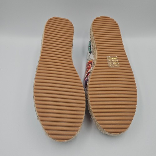 Anushka Espadrilles Schuhe Größe 9 Blumenmuster Schmetterlingsmuster Leder neu ohne Karton - Bild 11 von 11