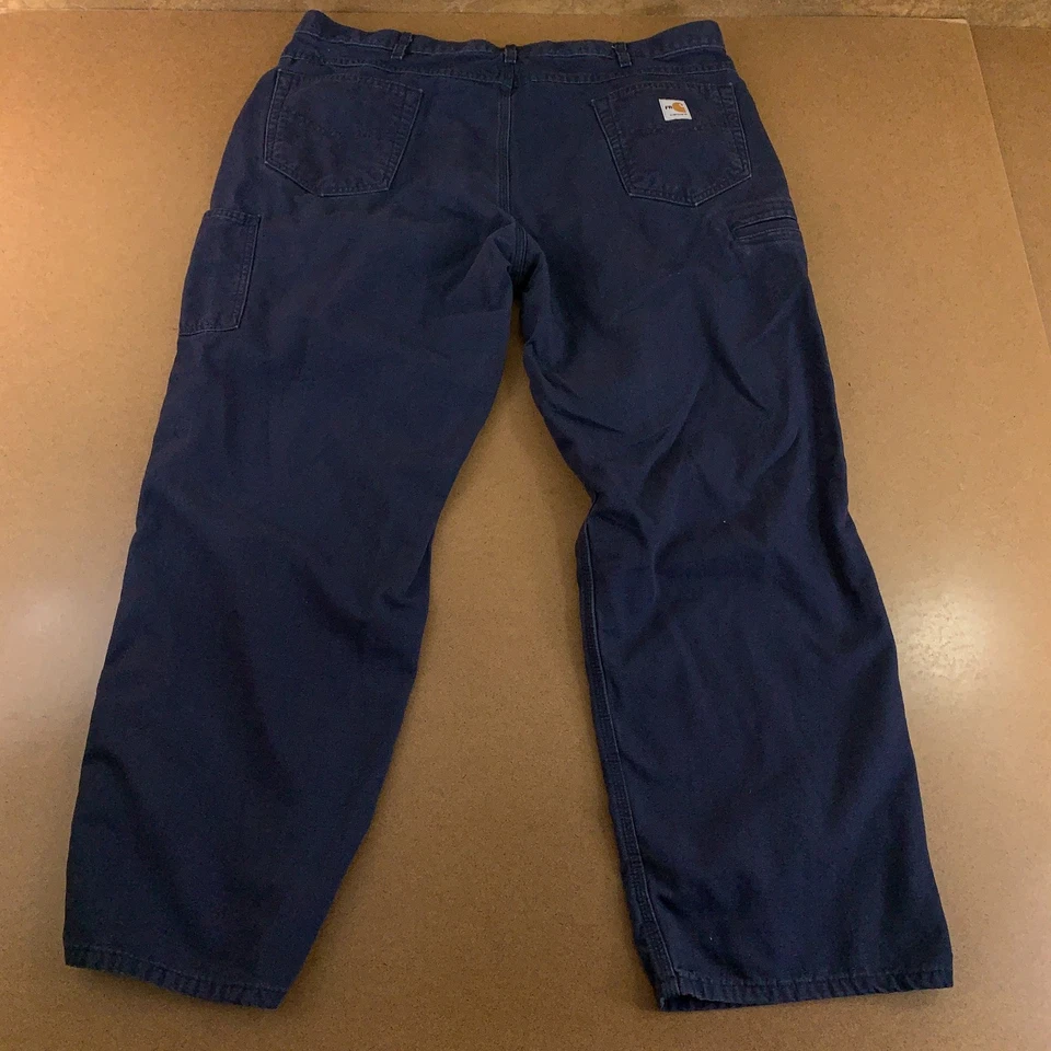 Pantalones de trabajo Carhartt FR para hombre 42 x 30 calce suelto resistente al fuego peso medio Foto 4 de 4