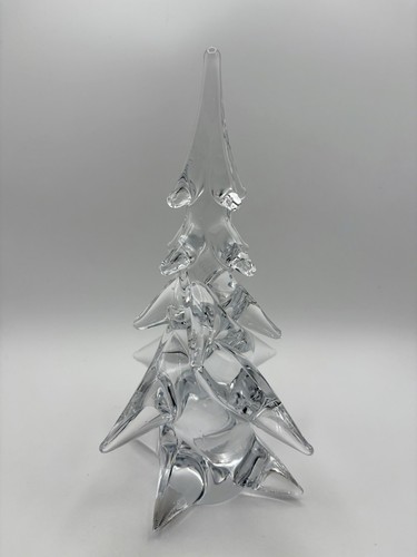 Vintage "10 Weihnachtsbaum VOLL Bleikristall Kunst Glas Herzstück SIGMA JAPAN #3 - Bild 3 von 5