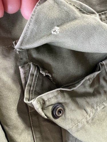 VTG M-1951 US Army Military 50s OG Field Trousers M51 Cargo Pants SMALL-REGULAR - Picture 10 of 20