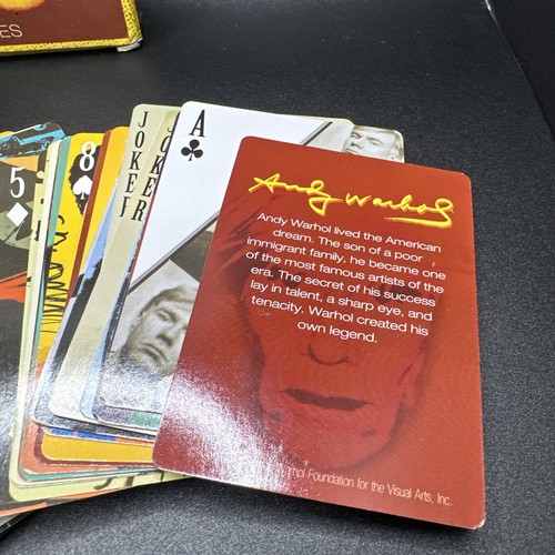 Andy Warhol Playing Cards New York Artist Poker Rare Deck - Bild 5 von 8