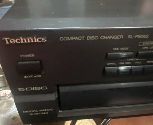 VINTAGE TECHNICS SL-P9062 5-Disc CD Player MASH- Tested Japan - Picture 4 of 13