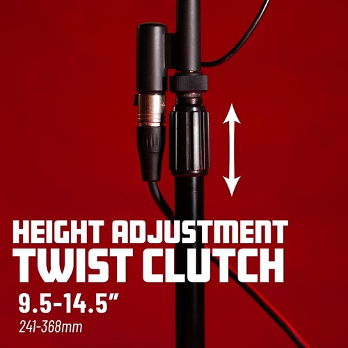 Gator Frameworks Desktop Microphone Stand with Round Weighted Base & Adjustab... - Picture 5 of 12