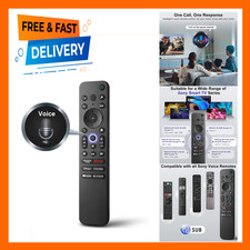 Remote Control for Sony TV Voice Compatible with Bravia Smart LED OLED Series