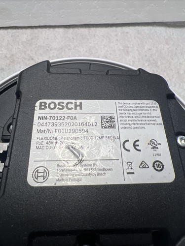 Bosch Flexidome IP Panoramic 7000 MP NIN-70122-F0A with Base VDA-70112-SMB - Picture 5 of 5