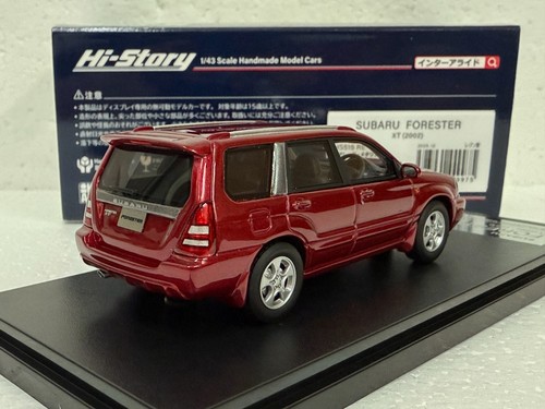 Hi Story HS515RE Subaru Forester XT Red metallic 2004 JDM 1:43 scale model car - Picture 7 of 11