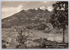 c23347 Aussicht vom Cafe Kerenzer Berghus Weesen  Switzerland  RP postcard