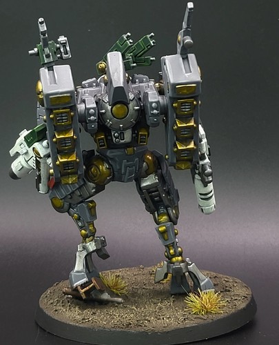 Painted Commander T'au Empire WH40K Collectible Figure for Wargames - Picture 4 of 6