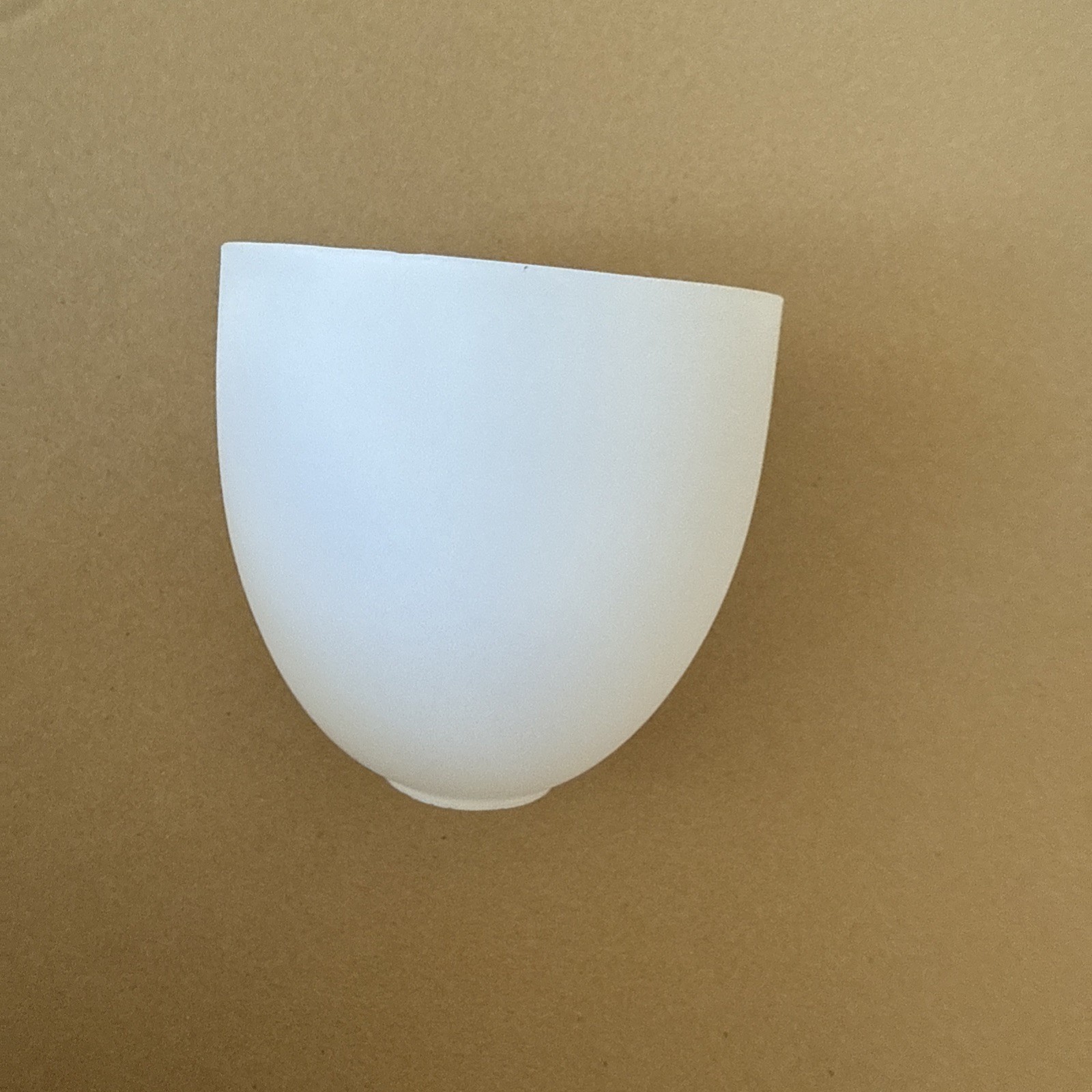 Lampenschirm E14 Opal Ersatzglas Lampenglas Weiß matt Ø110mm Hö 110mm Loch 30mm