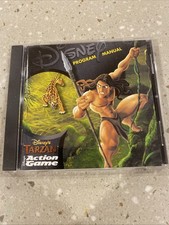 Disney's Tarzan Action Game PC CD-ROM Disney Burroughs 1999 game for Windows 95