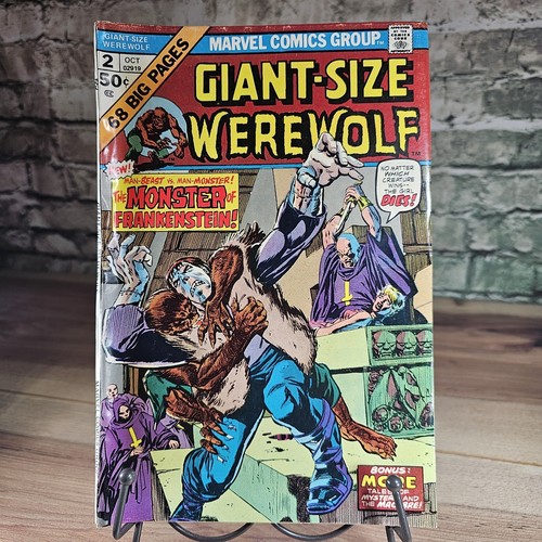 Hombre lobo tamaño gigante #2 Marvel Comics 1974 (T6) - Imagen 1 de 3
