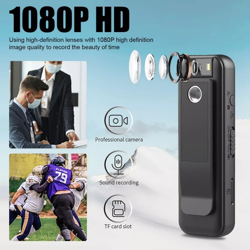 1* 1080P HD Portable Mini Camera W/2 Super Bright Fill Lights For Night Shooting - Picture 18 of 22