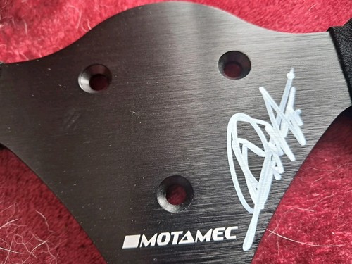 Mika Hakkinen handsigniertes Rennlenkrad Mclaren F1 2x Weltmeister - Bild 2 von 4