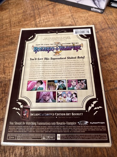 Rosario + Vampire Season 1 & 2 Limited Edition Anime Dvd Box Set Region 1 - Picture 2 of 11