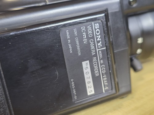 Vintage Sony CCD-V8AF-E Video Camera Recorder Camcorder Video8 AF With Charger.  - Picture 15 of 24