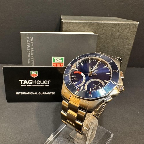 Tag Heuer Aquaracer Calibre S Regatta Chronograph Edelstahl Uhr