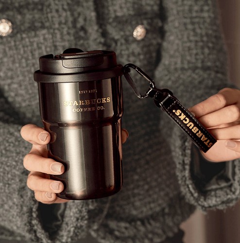 China Starbucks Coffee Treasure Black Gold 12oz Double Drink Tumbler - Bild 7 von 7
