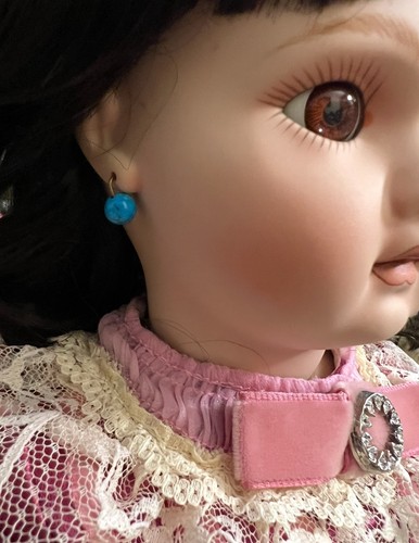 Danbury Mint Bisque/Porcelain Victorian Doll “Angelique”19 in, 1991 - Picture 19 of 24