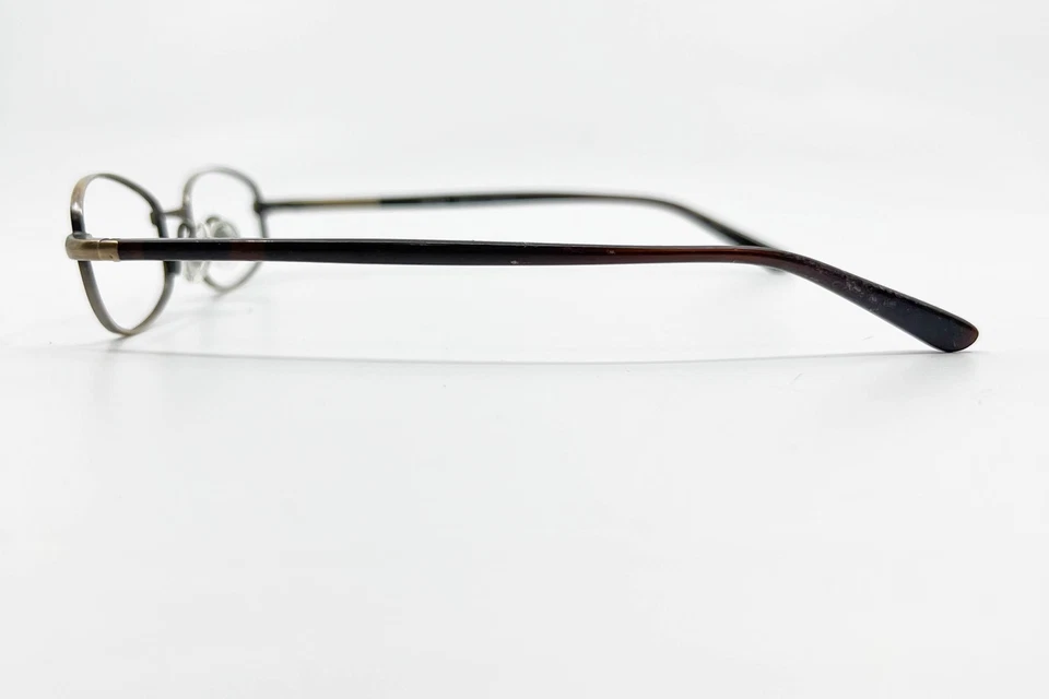 Коричневые титановые прямоугольные очки Prada Япония VPR 51E 7AY-101 47-18-135 - Изображение 3 из 4