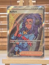 Raifort Prismatic Evolutions Full Art Trainer Pokémon TCG Card 142/131