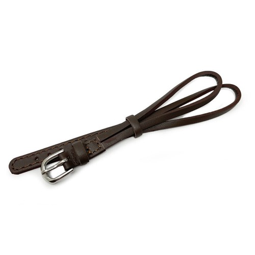 Cordette Cuir Montre Bracelet Femme Noir Marron Tan Vintage Remplacement - Picture 10 of 32