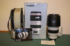 Canon EF 100-400mm f/4.5-5.6L IS II USM Lens + CASE + CAPS + BOX + LENS HOOD