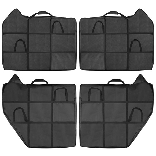 Organizador de bolsas de almacenamiento de puerta delantera trasera para Ford Bronco 21-24 4 puertas tela Oxford - Imagen 9 de 10