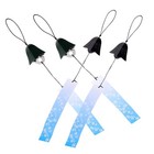  4 Stück Eisen-Windspiele, hängende Windglocken, Garten, japanischer Stil,