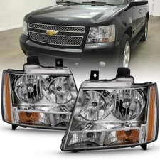 Anzo 111475 Crystal Headlights for Chevrolet Tahoe Clear