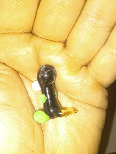 4 Small Blown Glass Figures See Description  - Picture 12 of 17