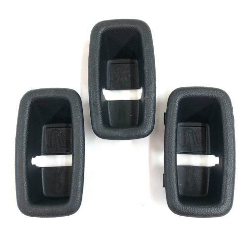 2009-2015 Honda Pilot Back Seat Anchor Caps Cover Trim Plastic Garnishes 3PCS - Picture 1 of 2