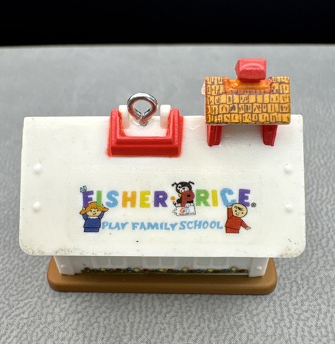 Hallmark Keepsake Fisher Price Lil' School House Miniature Christmas Ornament - Picture 7 of 18