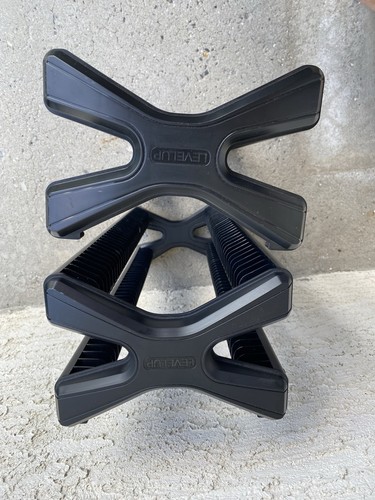 2 Level Up DVD Game Storage Tower Organizer Holds 36 Each Video Games PS4 Xbox - Bild 6 von 9