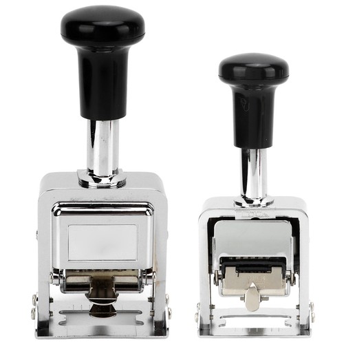 Number Stamp Zinc Alloy Housing 6 Digits Automatic Numbering Stamp Machine Tool - Picture 5 of 24