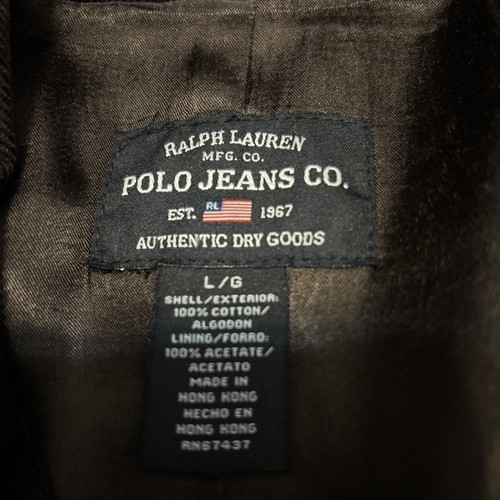 Blazer Chaqueta Mujer Vintage Lauren Jeans Ralph Lauren Dry Goods Grande Pana - Imagen 8 de 13