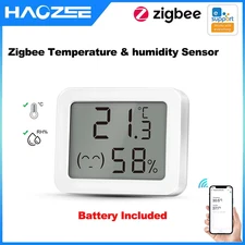 Ewelink Zigbee3.0 Temperature & Humidity Sensor Real-Time Monitoring Accurate In