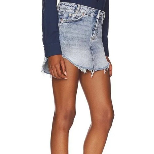 Minifalda Free People We The Free Sky High nueva con etiquetas en azul Carolina 2 - Imagen 4 de 16