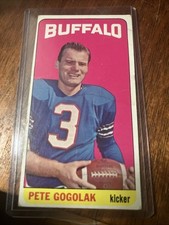 1965 Topps #30 Pete Gogolak Buffalo Bills Rookie