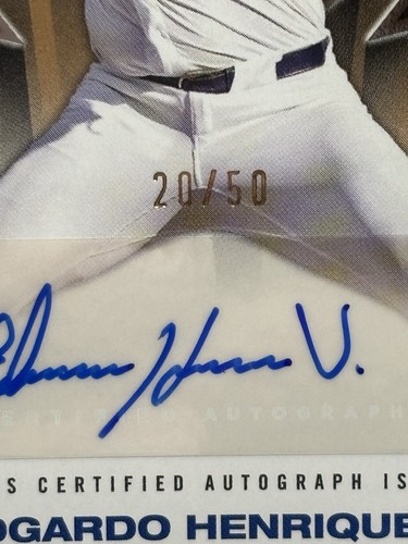 2025 Topps Series 2 Edgardo Henriquez #BSA2-EH /50 Gold #RA-EH Auto - 2 Cards - Picture 2 of 5