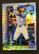 2025 Topps Chrome MLB Logofractor Jonathan India #209 Royals Reds Fanatics Mega 
