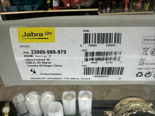 Jabra Evolve 30 2 Headset Brand new USB-A HSC140 - Photo 6/10