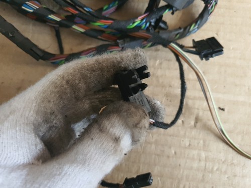 BMW X5 E70 06-13 REAR RIGHT DRIVER SIDE DOOR WIRING LOOM CABLE 9243551 - Picture 9 of 24