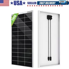 200W Solar Panel 12V Mono Battery Charge RV PV Home Off-Grid Battery Power Grid