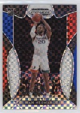 2019 Panini Prizm Draft Picks Red White & Blue /99 Dewan Hernandez #63 Rookie RC