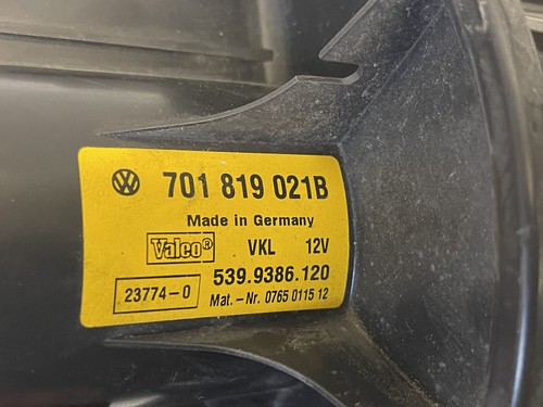 VW T4 Bj.96-03 Gebläsemotor Heizungsgebläse 701819021B - Bild 2 von 2